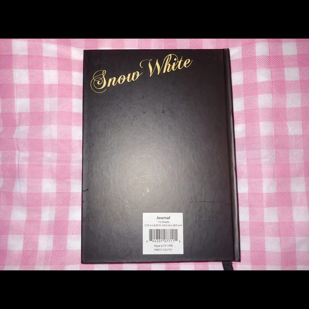 VERY RARE Disney Snow White Journal Notebook - Picture 16 of 16